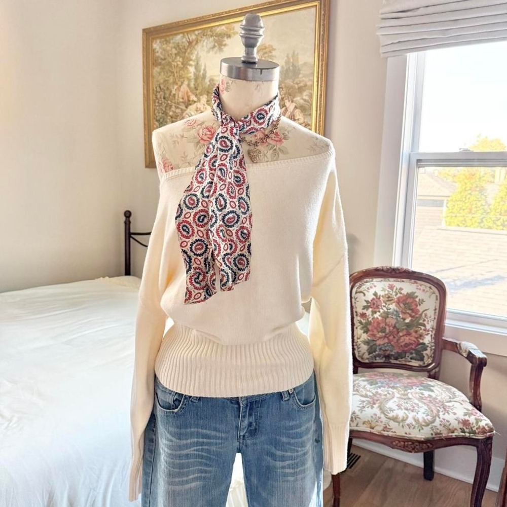 Vintage paisley scarf